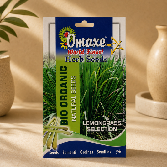 Lemongrass Selection Seeds – Premium Quality Herb Seeds for Home Garden, Balcony Planters & Organic Farming