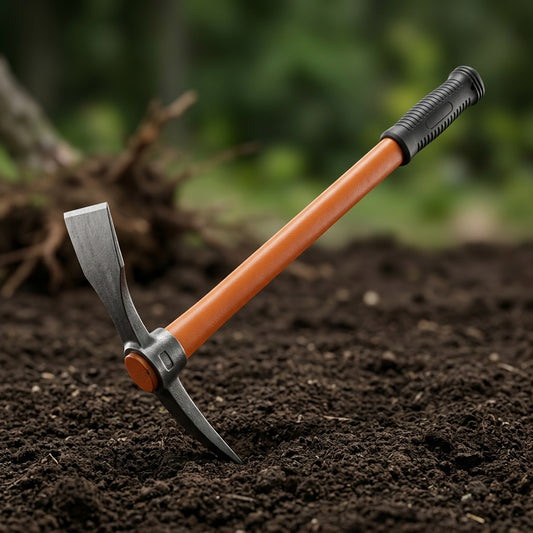 Pick Mattock Garden Tool for Breaking Hard Soil, Digging & Trenching | Garden Tool