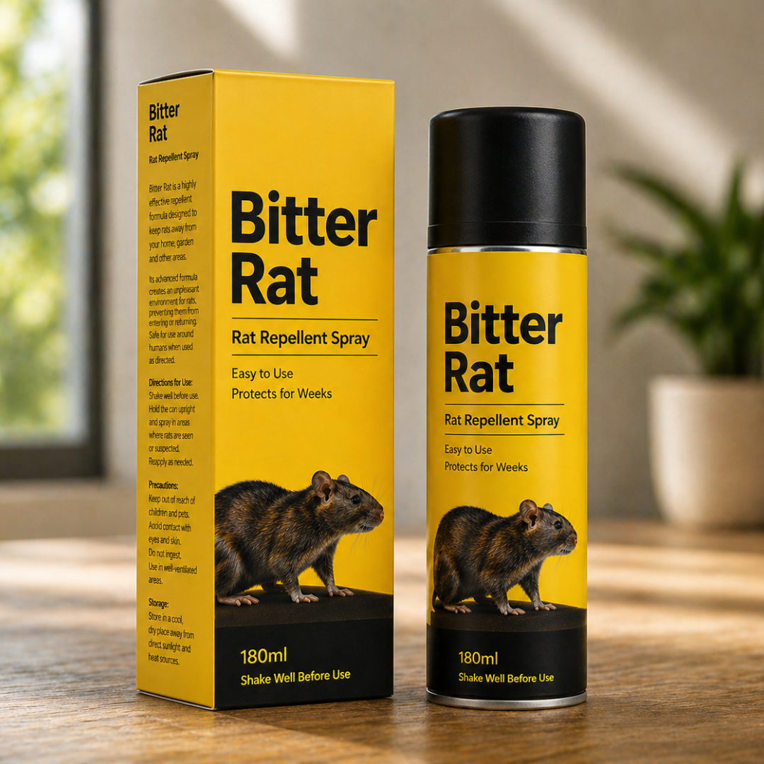 Bitter Rat 180ml Rodenticide – Effective Rat Control Solution