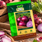 Onion S.S. HAS-1240 Seeds | Premium Red Onion Seeds for High Yield Cultivation, Farming & Kitchen Garden | Hara Agri Seeds