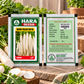 Hara Seeds Noor Palak Patta Radish Seeds for Home Garden & Kitchen Garden | White Long Radish (Mooli) Seeds for Easy Vegetable Growing