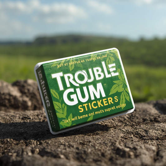 Trouble Gum Big/Small Sticker for Pest & Fly Control in Farms