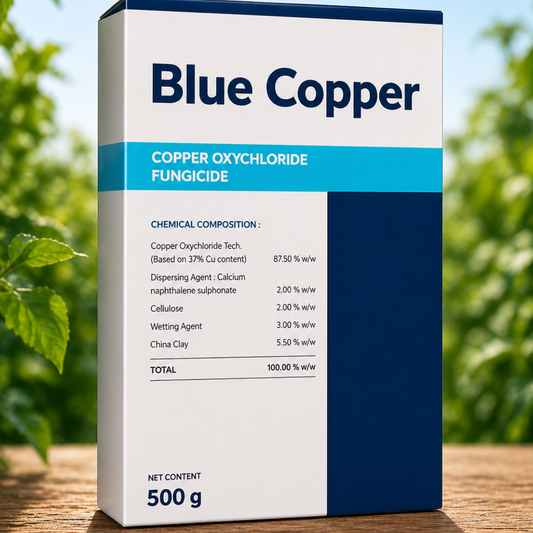Blue Copper 500g Fungicide – Strong Disease Control for Crops