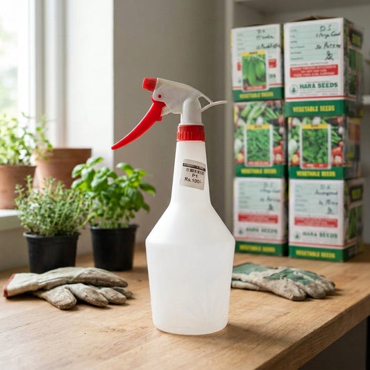 Automiser 1 Litre White Hand Pressure Sprayer for Plant Watering & Garden Spraying |  Spray Bottle