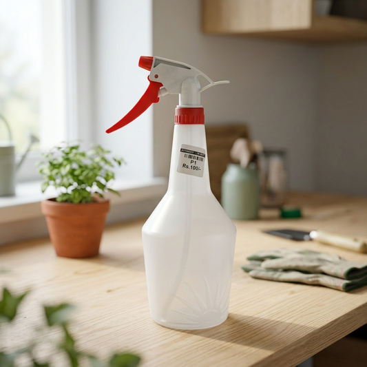 Automiser 1 Litre White Hand Pressure Sprayer for Plant Watering & Garden Spraying |  Spray Bottle