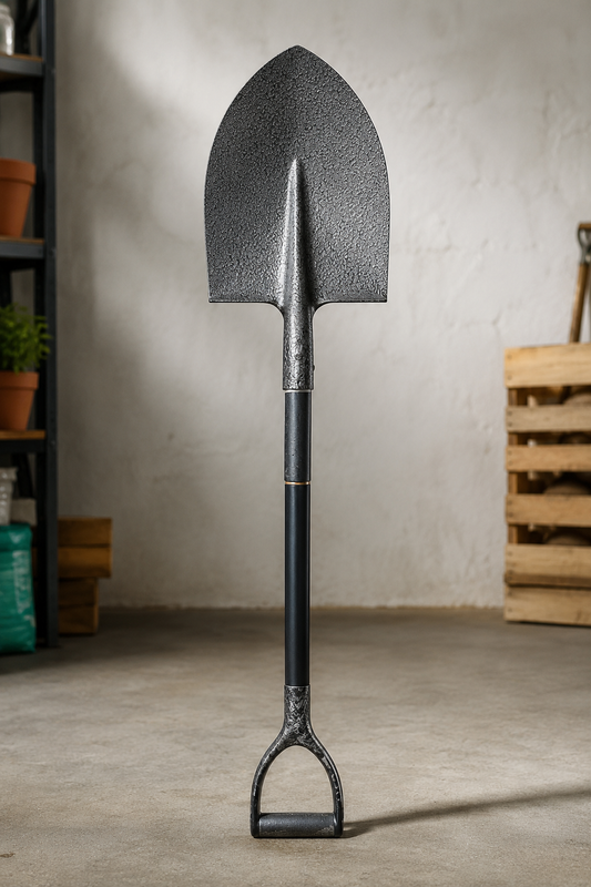 Heavy-Duty Garden Digging Shovel (Belcha) with D Handle – Premium Steel Spade for Farming & Gardening