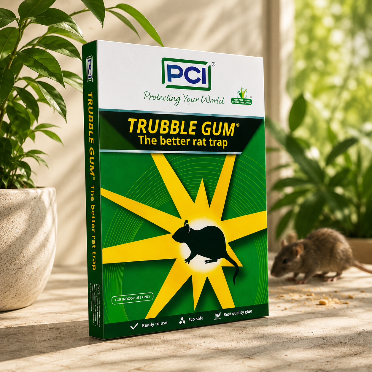 Trouble Gum Big/Small Sticker for Pest & Fly Control in Farms
