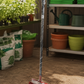 Heavy-Duty Steel Garden Rake with Long Handle for Soil Leveling, Leaf Collection & Garden Bed Preparation | Durable Landscaping Hand Tool