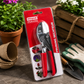 Heavy-Duty Bypass Pruning Secateur for Garden Plants, Flowers, Shrubs & Fruit Trees | Sharp Carbon Steel Hand Pruning Shears with Non-Slip Grip