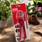 Heavy-Duty Straight Blade Pruning Secateur for Dry Branches, Garden Plants, Shrubs & Fruit Trees | Professional Carbon Steel Hand Pruner with Safety Lock