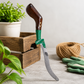 Heavy-Duty Curved Harvesting Sickle with Wooden Handle for Cutting Grass, Weeds & Crops | High Carbon Steel Hand Farming Tool