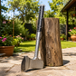 Heavy-Duty Garden Hoe with Pick Axe for Digging, Weeding, Soil Loosening & Trenching | Steel Pick Mattock with Ergonomic Handle for Farming & Gardening