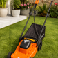 Heavy-Duty Electric Lawn Mower with Grass Collection Bag for Lawn Cutting, Garden Grass Trimming & Landscape Maintenance | Portable Electric Grass Cutter