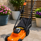 Heavy-Duty Electric Lawn Mower with Grass Collection Bag for Lawn Cutting, Garden Grass Trimming & Landscape Maintenance | Portable Electric Grass Cutter