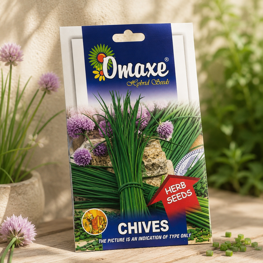 Chives Herb Seeds – Premium Quality Seeds for Home Garden, Balcony Planters & Organic Gardening