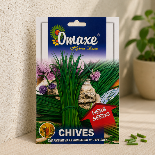 Chives Herb Seeds – Premium Quality Seeds for Home Garden, Balcony Planters & Organic Gardening