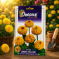 Omaxe Hybrid Seeds F1 Tall Zinnia Yellow Flower Seeds for Home Garden, Balcony Pots & Outdoor Flowering Plants