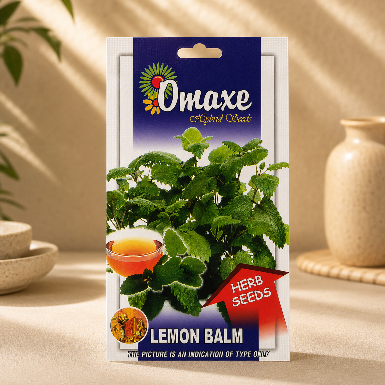 Lemon Balm Plant Seeds – Aromatic Medicinal Herb for Organic Farming & Kitchen Gardening