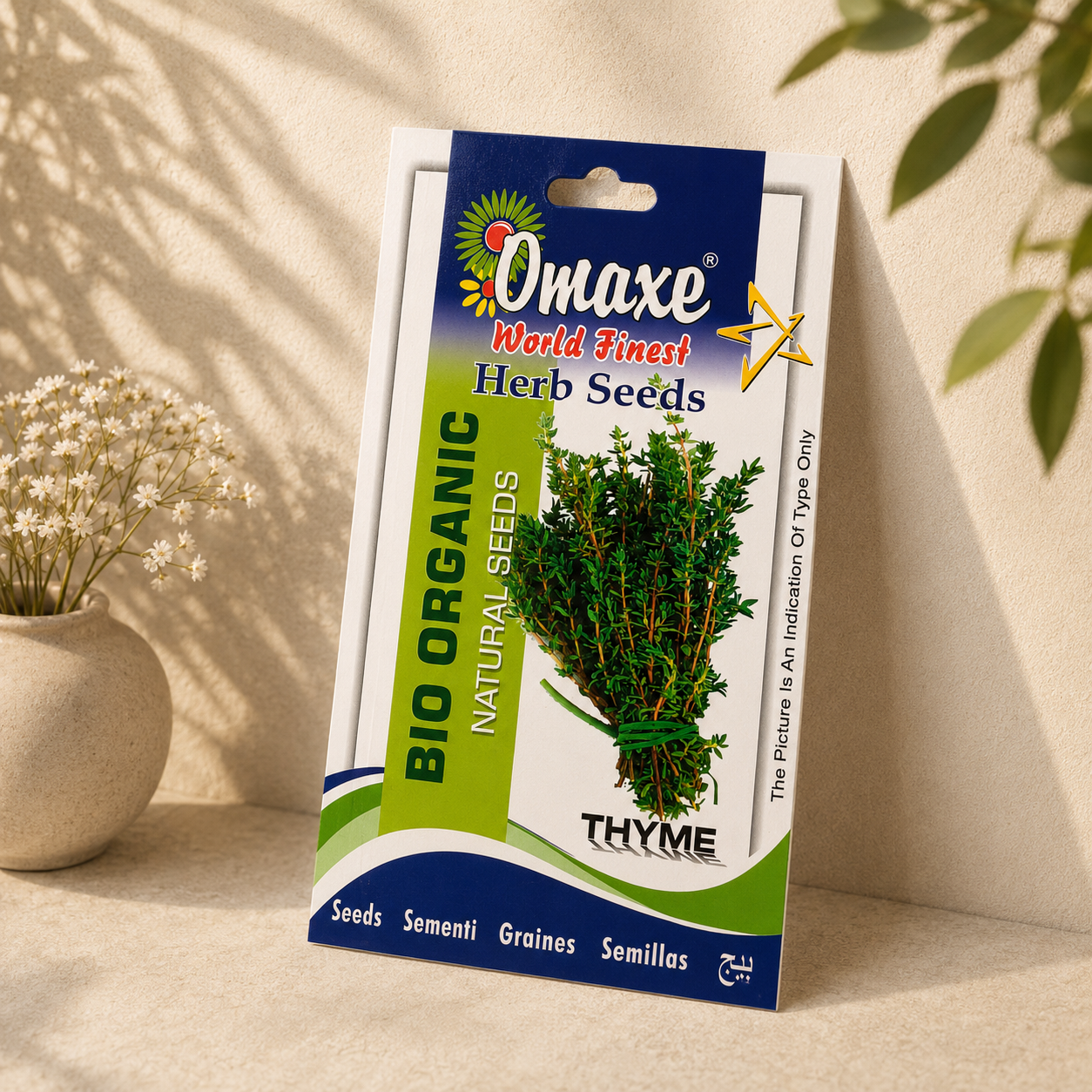 Thyme Herb Seeds – Premium Quality Seeds for Home Garden, Balcony Planters & Organic Gardening
