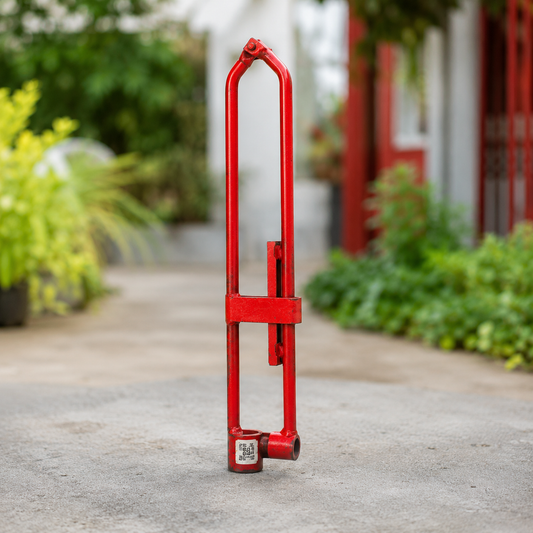 Heavy-Duty Metal Bulb Planter Tool for Gardening | Manual Hole Digger for Seedlings & Flower Bulbs
