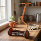 14" Heavy Lawn Mower for Grass Cutting & Lawn Maintenance | Manual Push Garden Mower