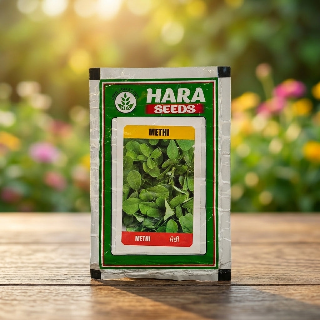 Premium Methi Seeds for Fresh Fenugreek Leaf Farming & Kitchen Gardening in India