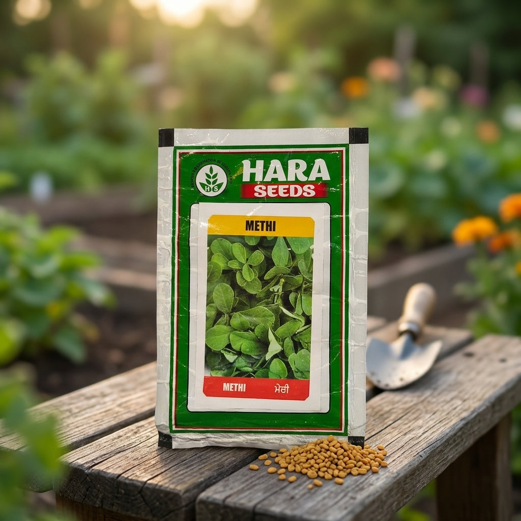 Premium Methi Seeds for Fresh Fenugreek Leaf Farming & Kitchen Gardening in India