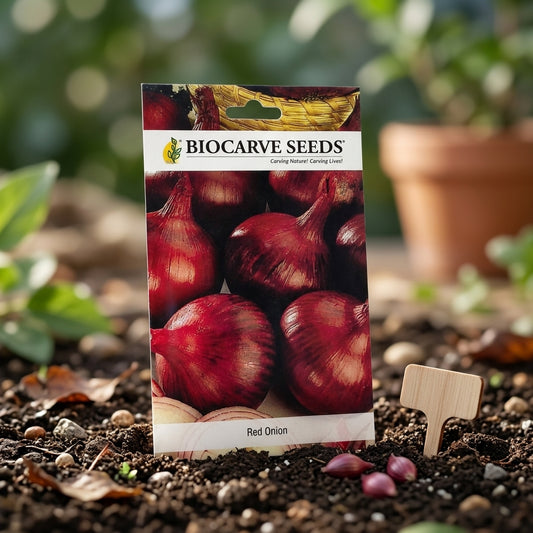 Premium Onion Seeds for High Yield Bulb Farming & Kitchen Gardening in India