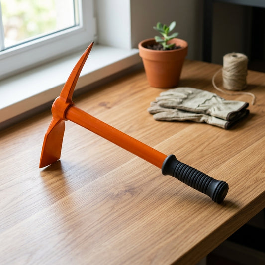 Pickaxe for Breaking Hard Soil, Rocks & Digging | Heavy Duty Farm and Garden Tool