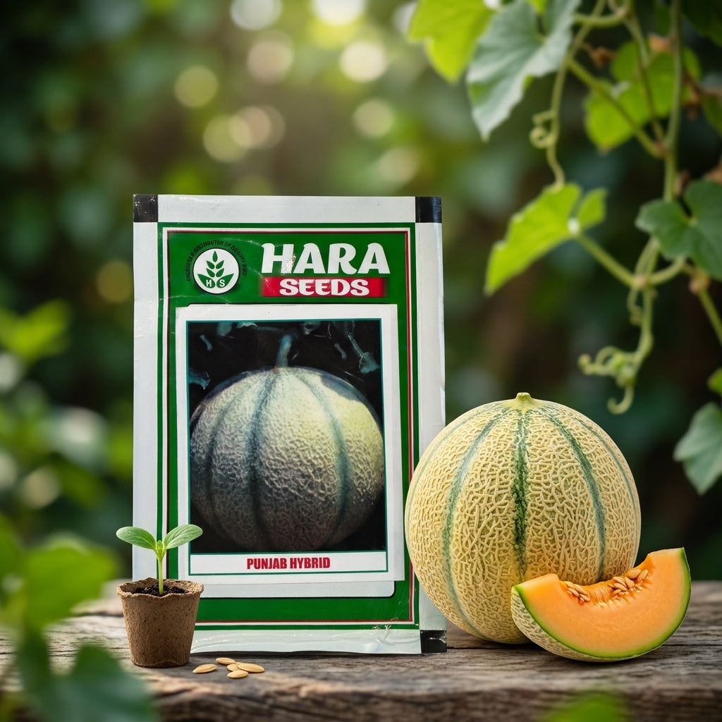 Premium Punjab Hybrid Muskmelon Seeds for High Yield Farming in India