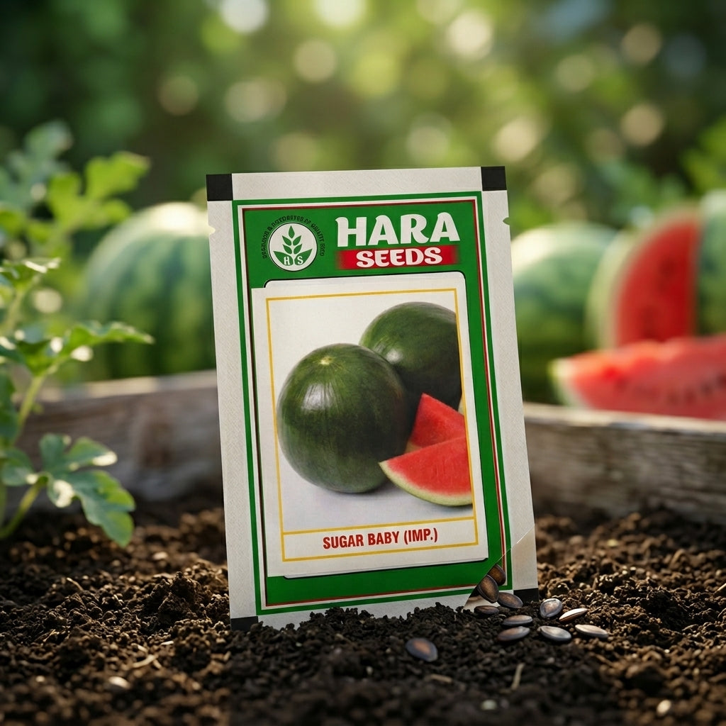 Premium Sugar Baby Watermelon Seeds for High Yield Farming in India