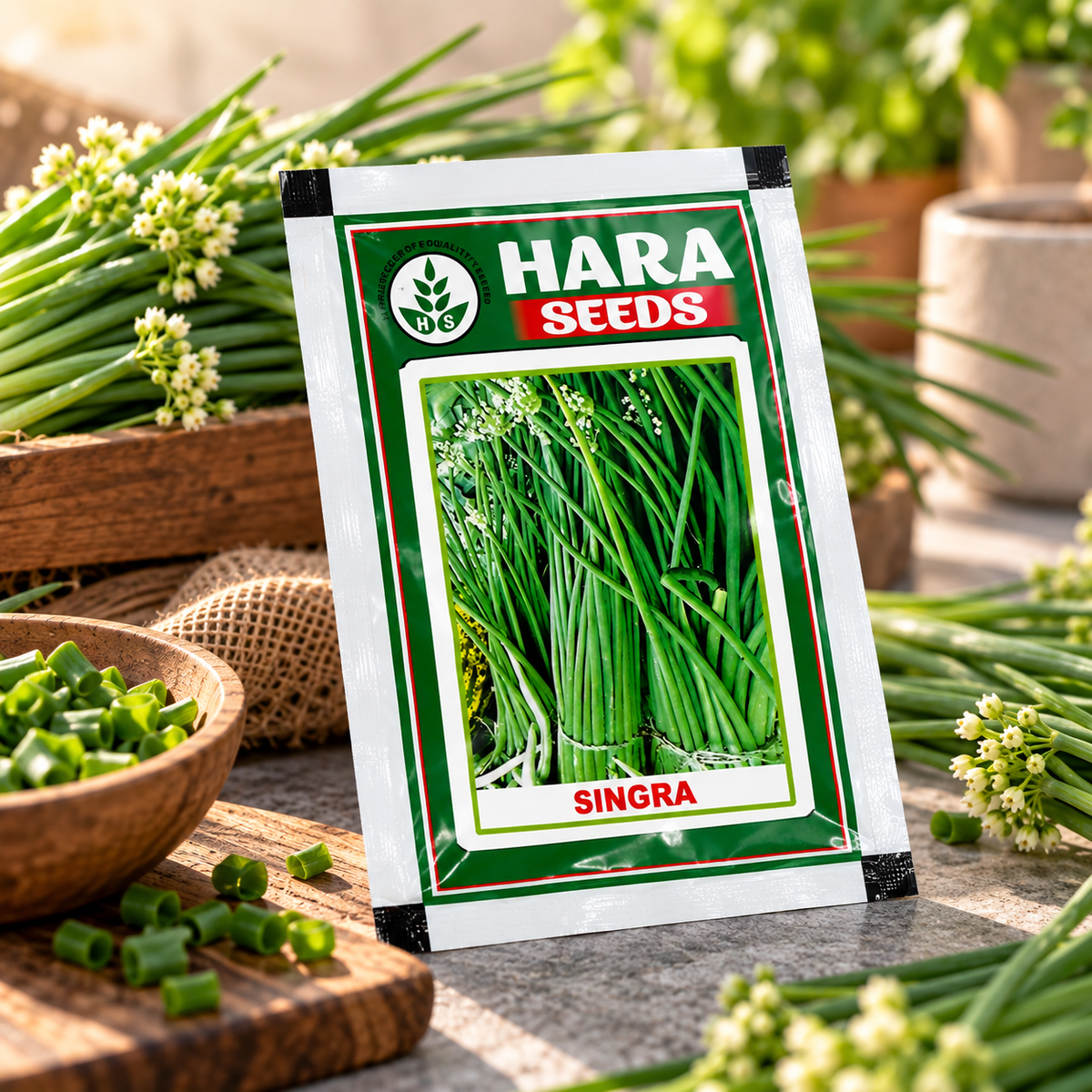 Hara Seeds Singra (Mongra) Vegetable Seeds 10g – Premium Quality Seeds for Kitchen Garden, Terrace Gardening & Home Vegetable Growing