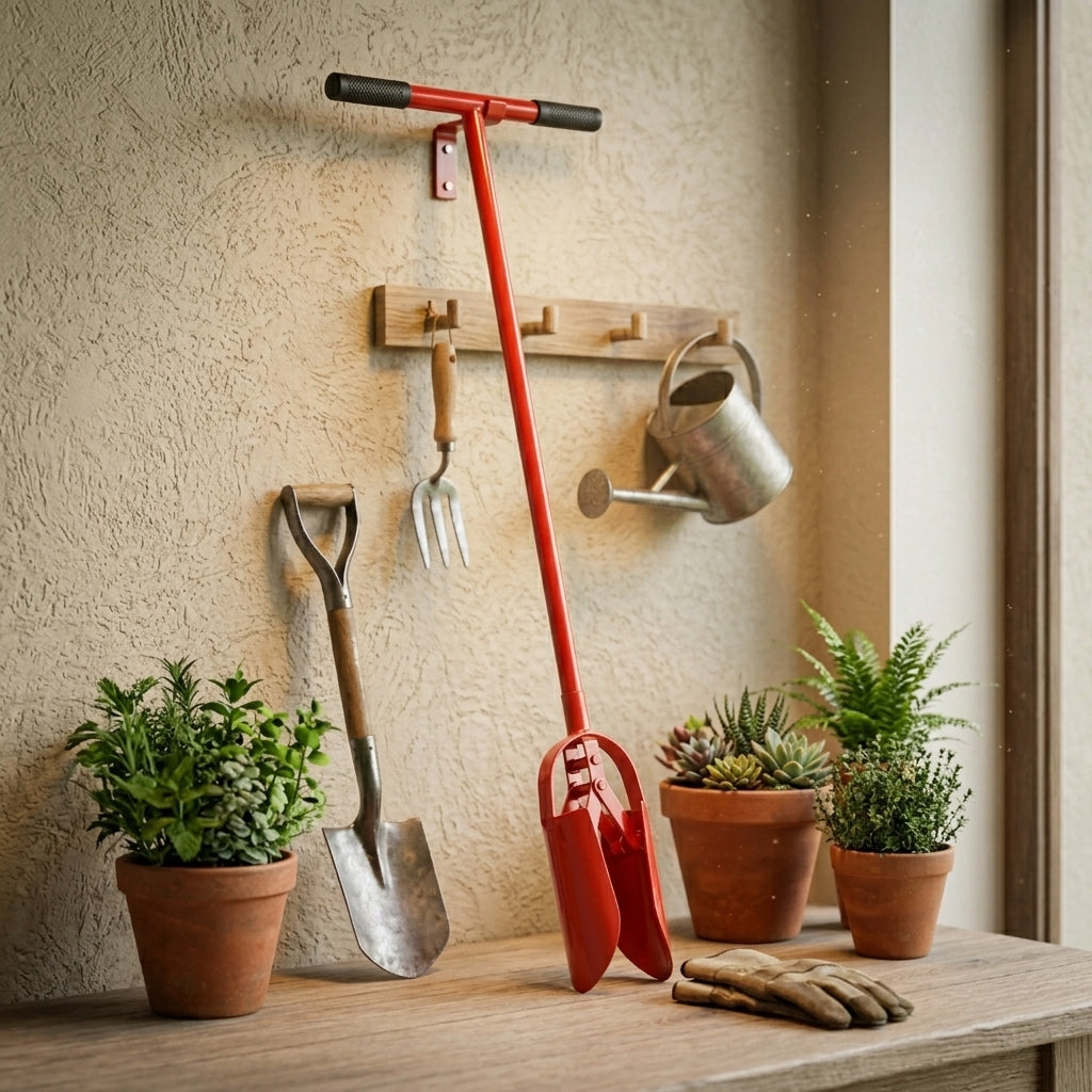 Manual Pole Post Digger for Digging Deep Holes & Fence Installation |  Farm and Garden Tool