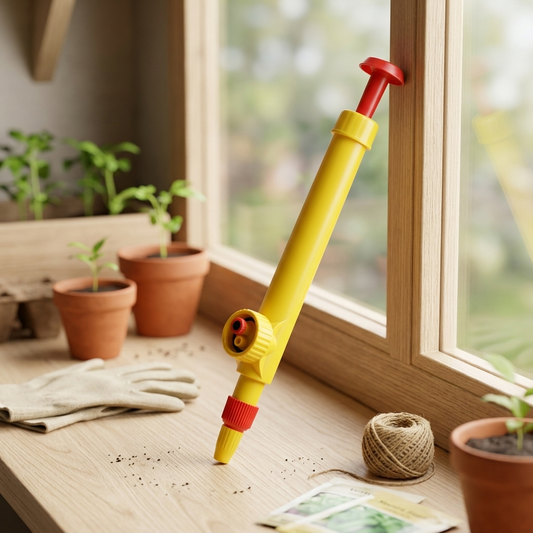 Mini Sprayer Yellow for Watering Plants & Garden Spraying | Hand Pressure Spray Bottle
