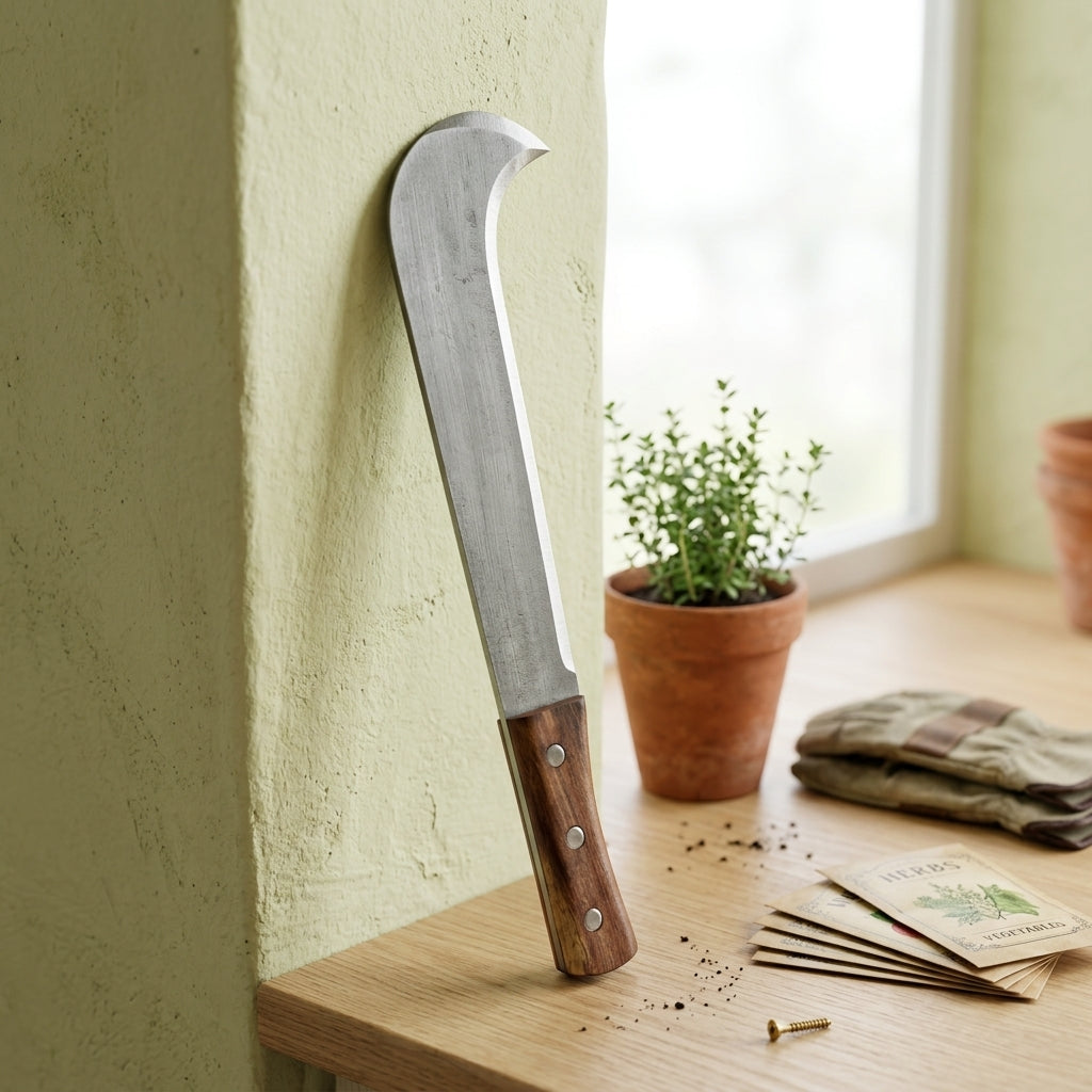 Billhook Cutting Tool for Pruning, Clearing Bushes & Harvesting | Heavy Duty Garden  Tool